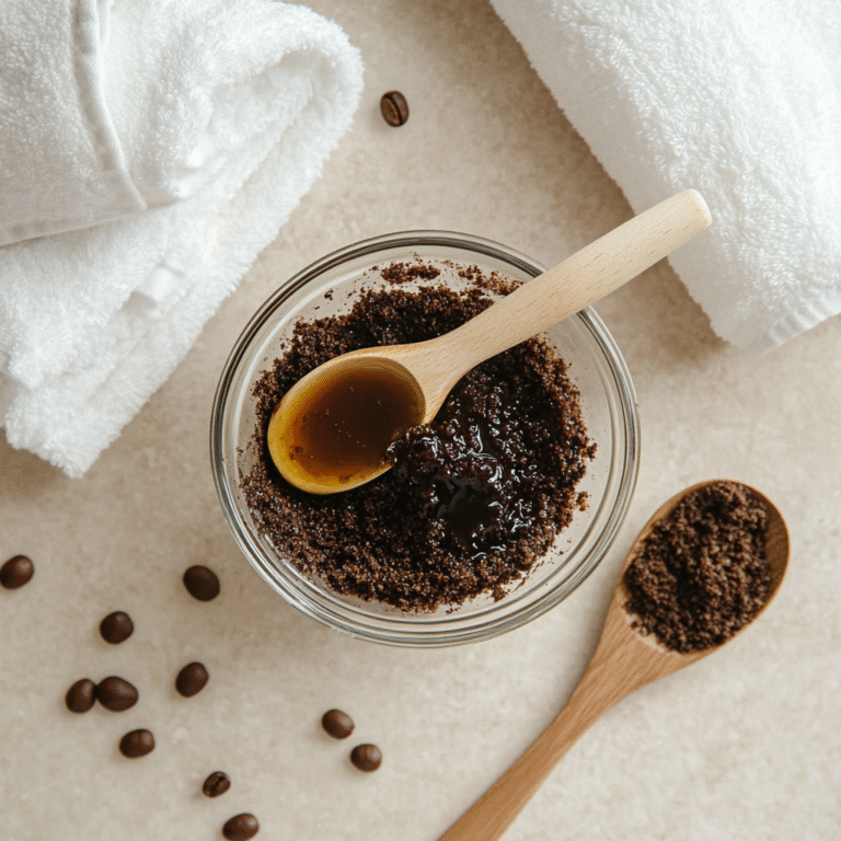 Day 1 – Wake-Up Coffee Face Scrub