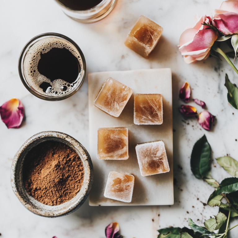 Day 3 – Coffee Ice Cubes for Puffy Eyes